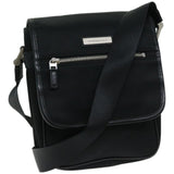 Luxury Burberry Shoulder Bag Nylon Black Auth bs12201