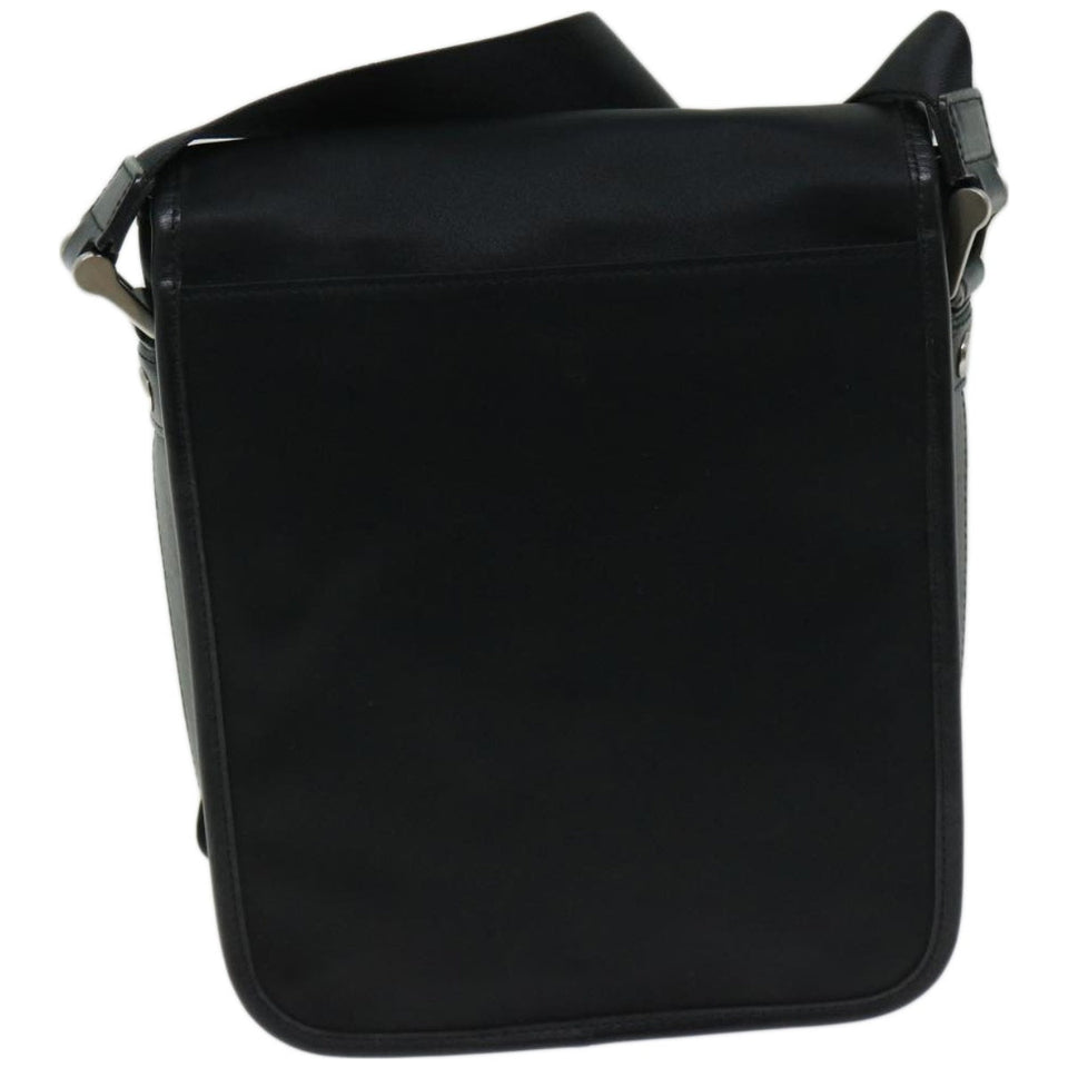 Luxury Burberry Shoulder Bag Nylon Black Auth bs12201