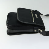 Luxury Burberry Shoulder Bag Nylon Black Auth bs12201