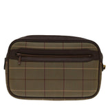 Luxury BurberrySs Nova Check Clutch Bag Canvas Beige Auth bs12786