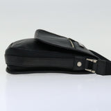 Luxury Burberry Shoulder Bag Nylon Black Auth bs12802