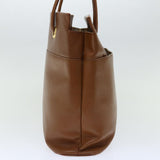 Luxury BurberrySs Shoulder Bag Leather Brown Auth bs13405