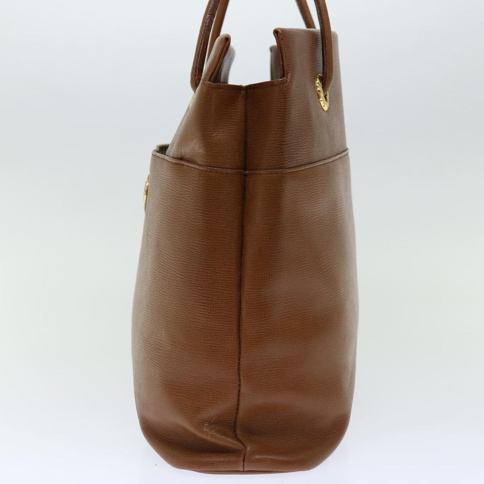 Luxury BurberrySs Shoulder Bag Leather Brown Auth bs13405