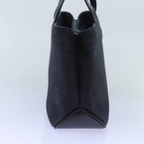 Luxury Burberry Nova Check Hand Bag Nylon Coin Purse Set Black Auth bs13820