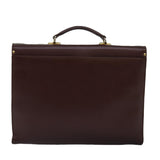 Luxury BurberrySs Hand Bag Leather Brown Auth bs14914