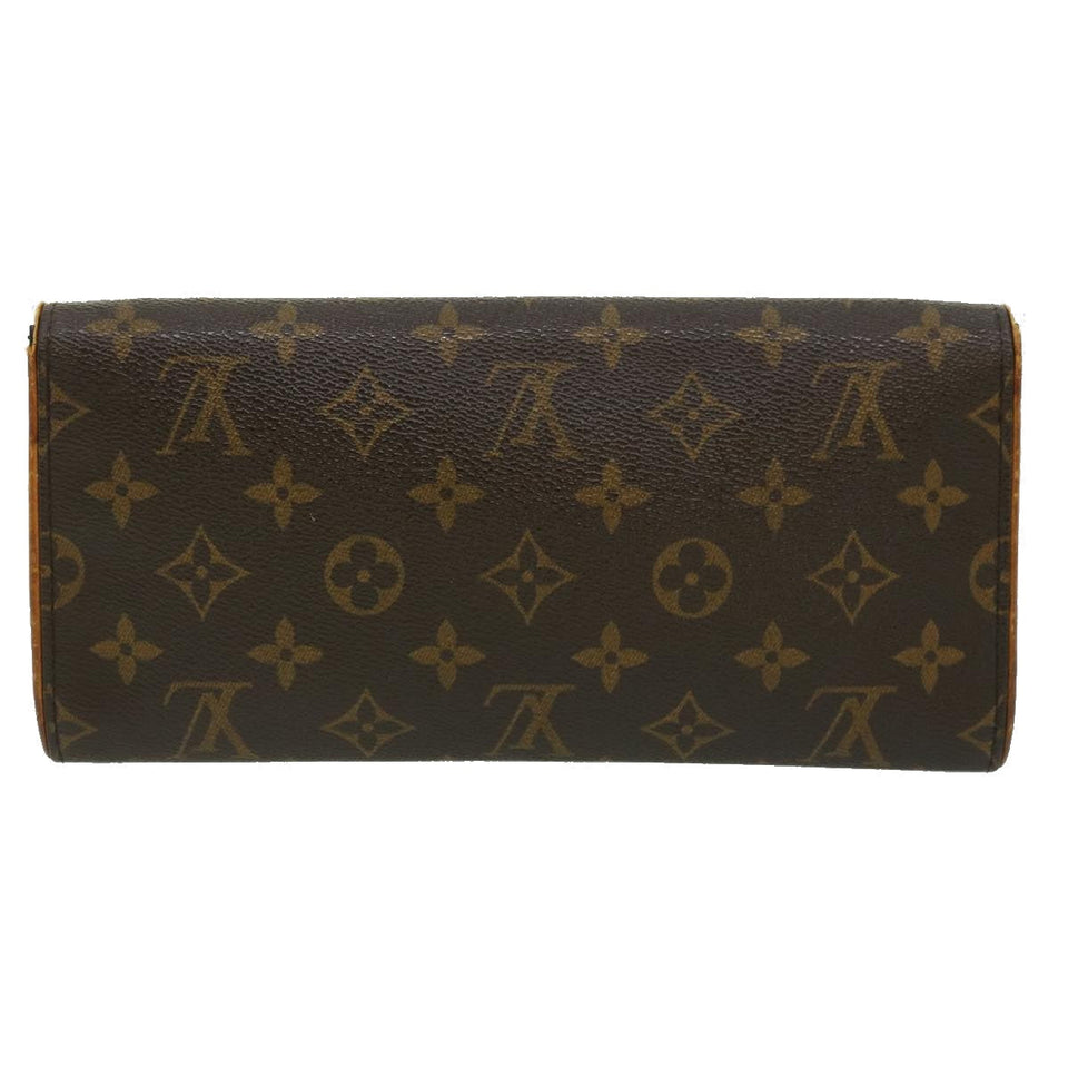 Louis Vuitton Monogram Pochette Twin GM Shoulder Bag LV Auth bs1560