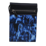 Luxury Burberry Shoulder Bag Leather Blue Auth bs16175
