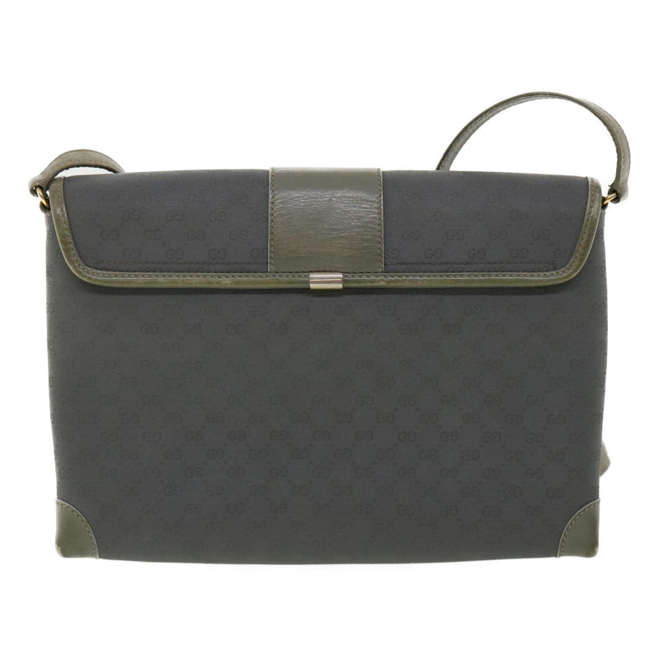 Gucci Micro GG Canvas Shoulder Bag Gray bs3248