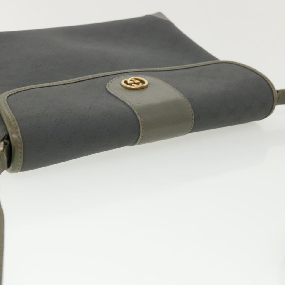 Gucci Micro GG Canvas Shoulder Bag Gray bs3248