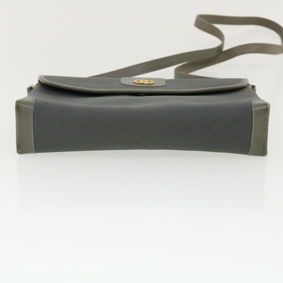 Gucci Micro GG Canvas Shoulder Bag Gray bs3248