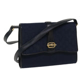 Gucci GG Canvas Shoulder Bag Navy bs3831