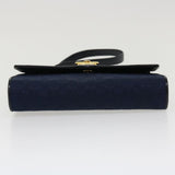 Gucci GG Canvas Shoulder Bag Navy bs3831