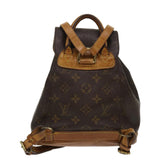 Louis Vuitton Monogram Montsouris PM Backpack LV Auth bs3888