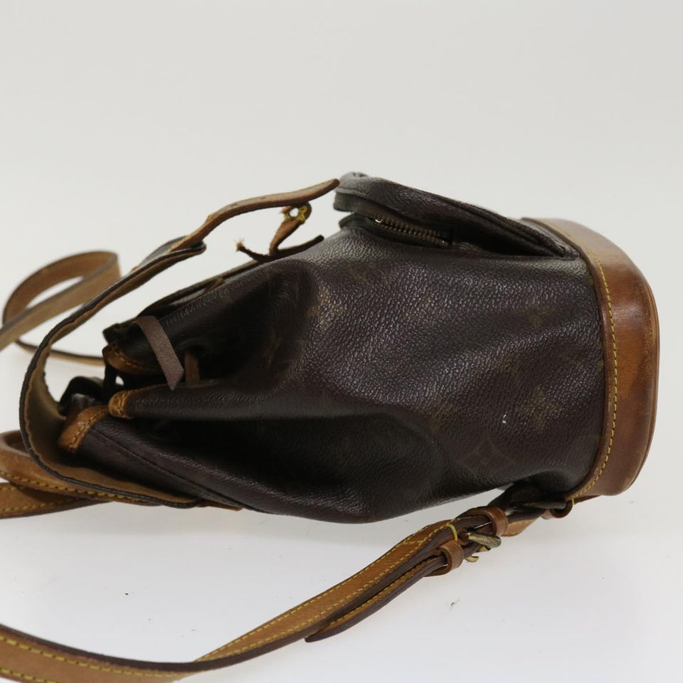 Louis Vuitton Monogram Montsouris PM Backpack LV Auth bs3888