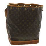 Louis Vuitton Monogram Noe Shoulder Bag LV Auth bs4001