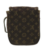 Louis Vuitton Monogram Mini Pochette Cancun Pouch Brown LV Auth bs4036 Clutch