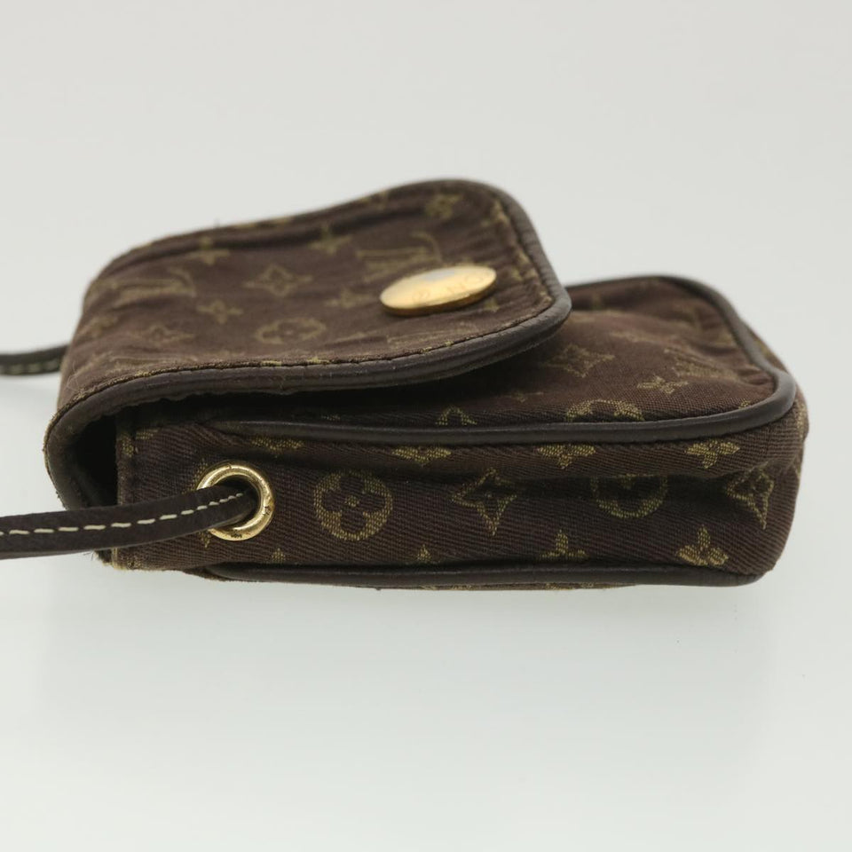 Louis Vuitton Monogram Mini Pochette Cancun Pouch Brown LV Auth bs4036 Clutch