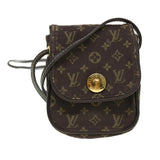 Louis Vuitton Monogram Mini Pochette Cancun Pouch Brown LV Auth bs4436 Clutch