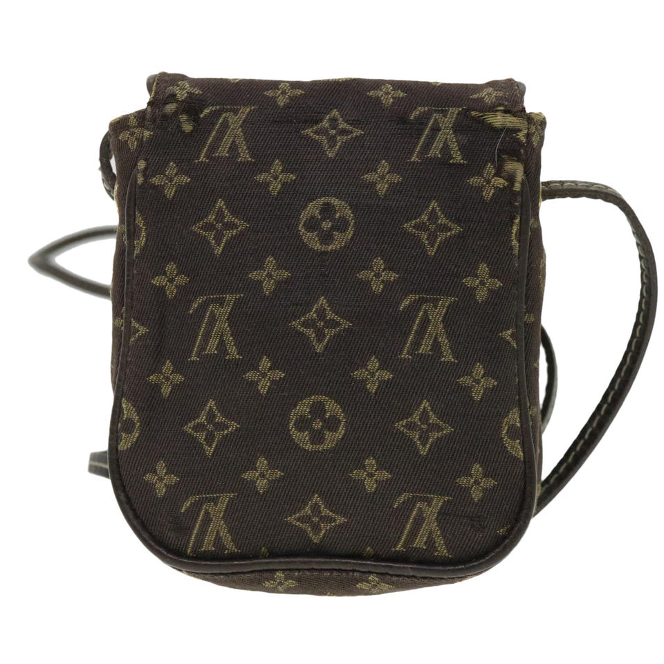 Louis Vuitton Monogram Mini Pochette Cancun Pouch Brown LV Auth bs4436 Clutch