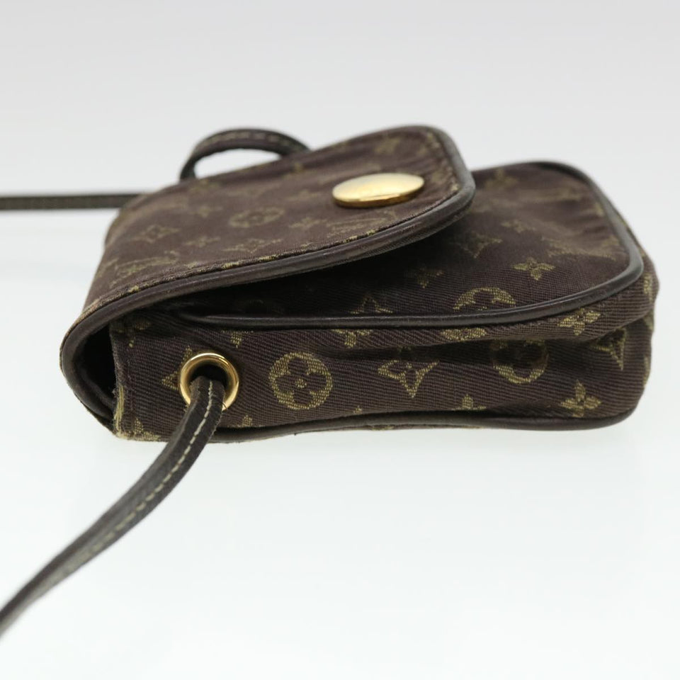 Louis Vuitton Monogram Mini Pochette Cancun Pouch Brown LV Auth bs4436 Clutch