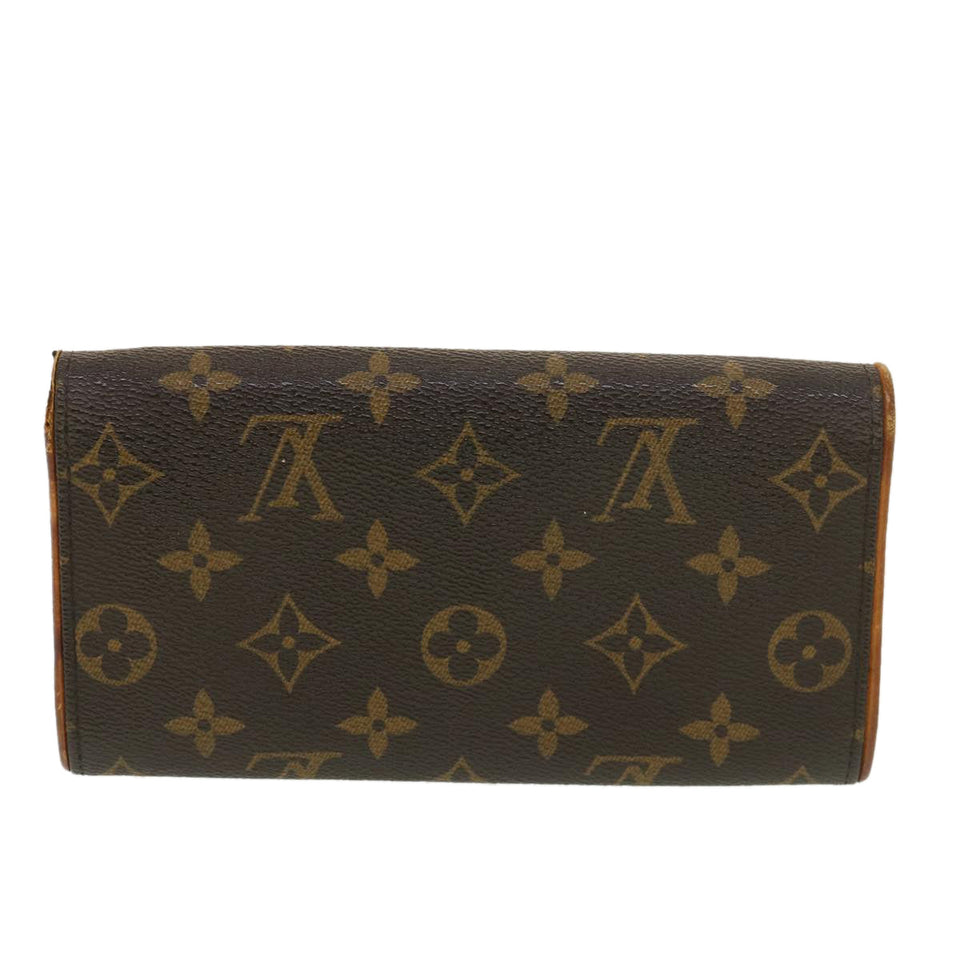 Louis Vuitton Monogram Pochette Twin PM Shoulder Bag LV bs4672
