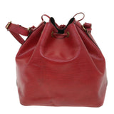 Louis Vuitton Epi Petit Noe Shoulder Bag Red LV bs4678