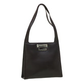 Gucci Shoulder Bag Leather Brown 001-3043-002113 bs4814