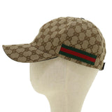 Gucci GG Canvas Cap L Beige 200035 bs4818