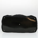 Gucci Bamboo Tote Bag Nylon Black bs4991