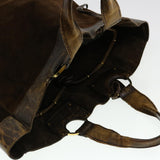 Gucci Hand Bag Suede Brown 95374 bs5004