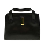 Gucci Hand Bag Leather Black bs5043