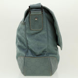 Gucci GG Canvas Guccissima Shoulder Bag Light Blue 162419 bs5126