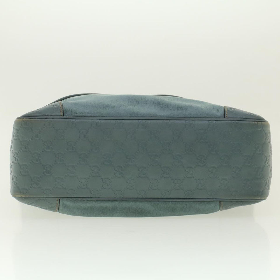 Gucci GG Canvas Guccissima Shoulder Bag Light Blue 162419 bs5126