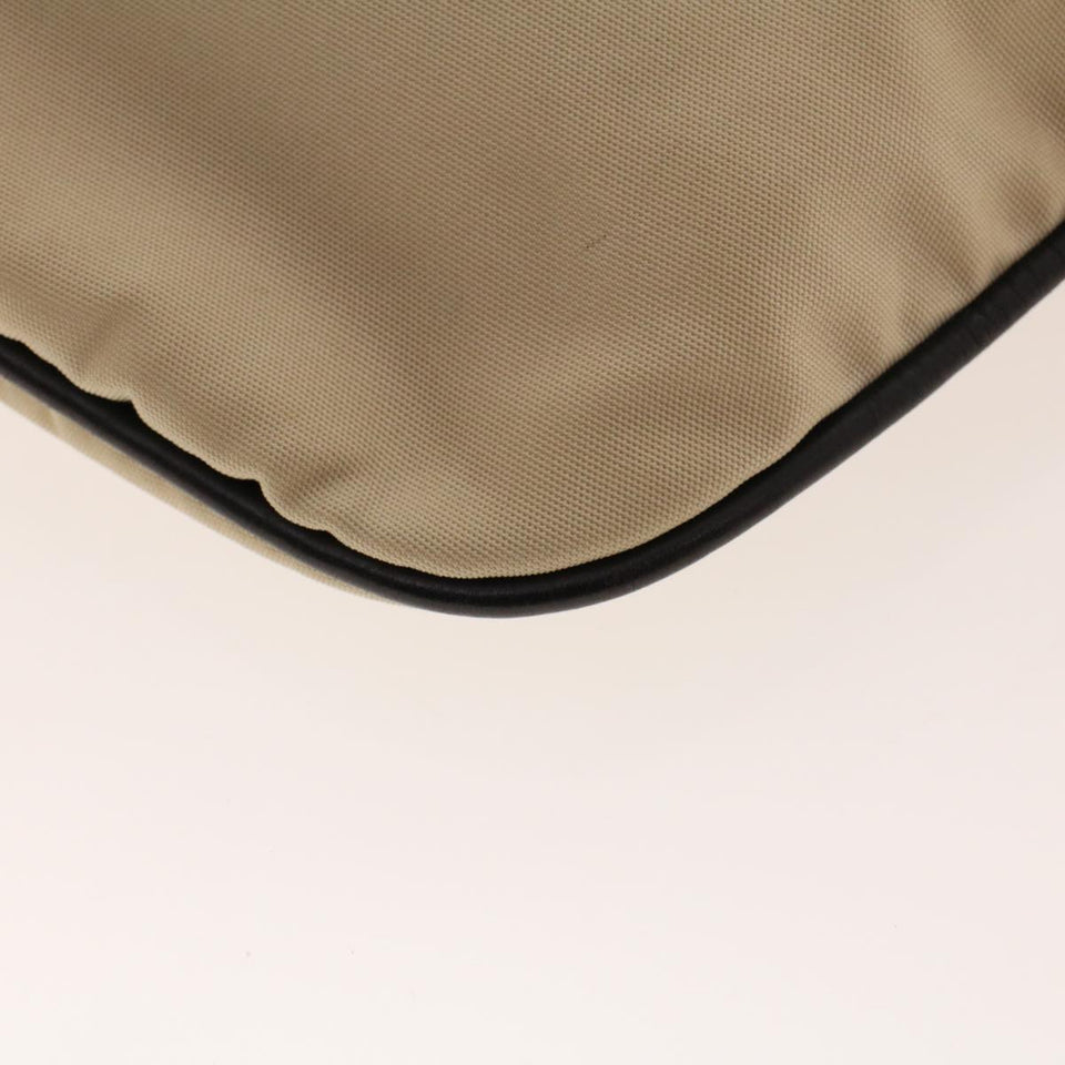 Gucci Shoulder Bag Nylon Beige bs5213