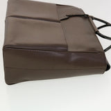 Gucci Hand Bag Leather Brown 00237541313 bs5271