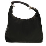 Gucci Shoulder Bag Canvas 2Set Black bs5295