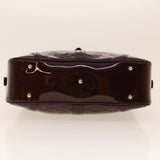 Gucci Shoulder Bag Patent leather Purple 145770 bs5305