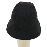 Gucci GG Canvas Hat L Black bs5383