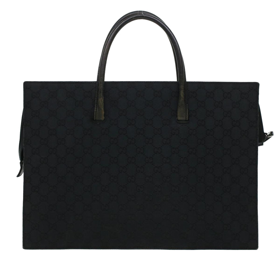 Gucci GG Canvas Business Bag Black 0153708 bs5512