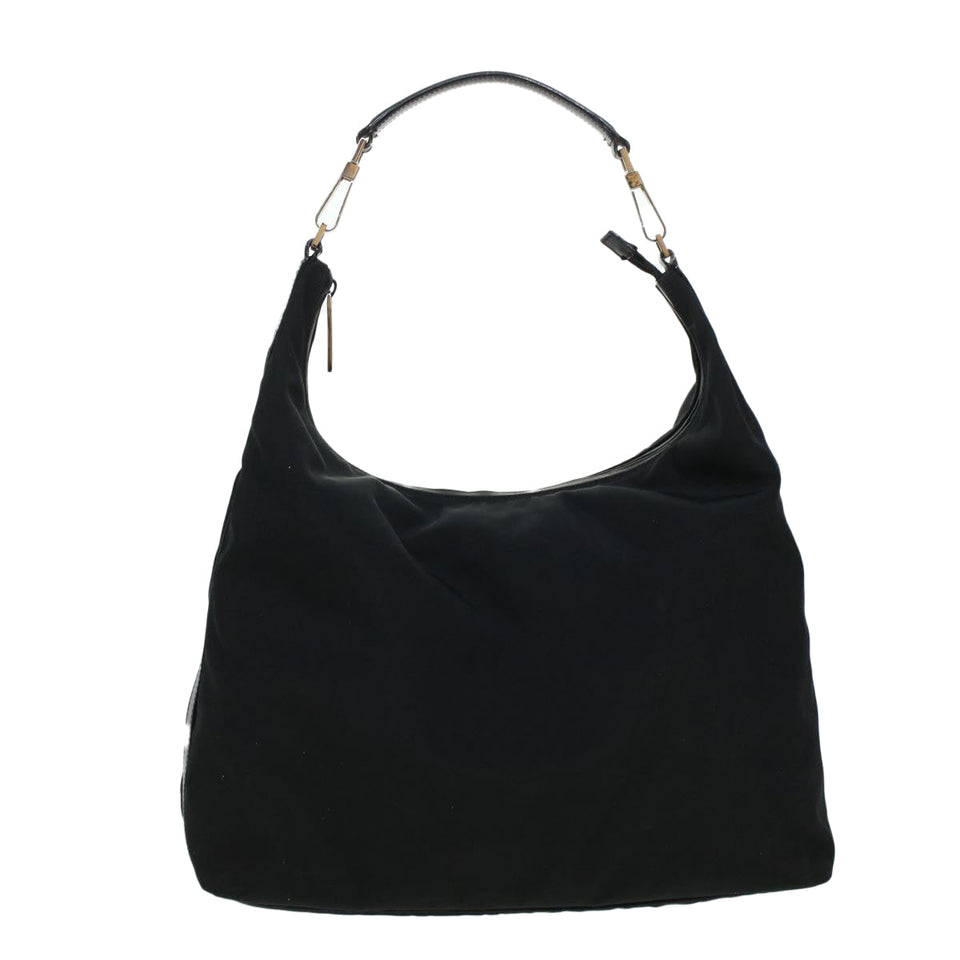 Gucci Shoulder Bag Nylon Black 0011955002058 bs5513