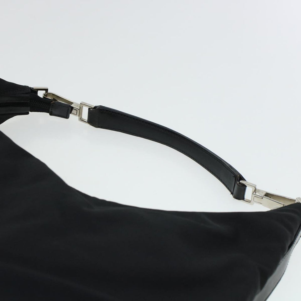 Gucci Shoulder Bag Nylon Black 0011955002058 bs5513