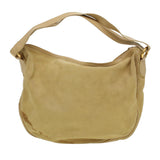 Gucci Shoulder Bag Leather Beige bs5660