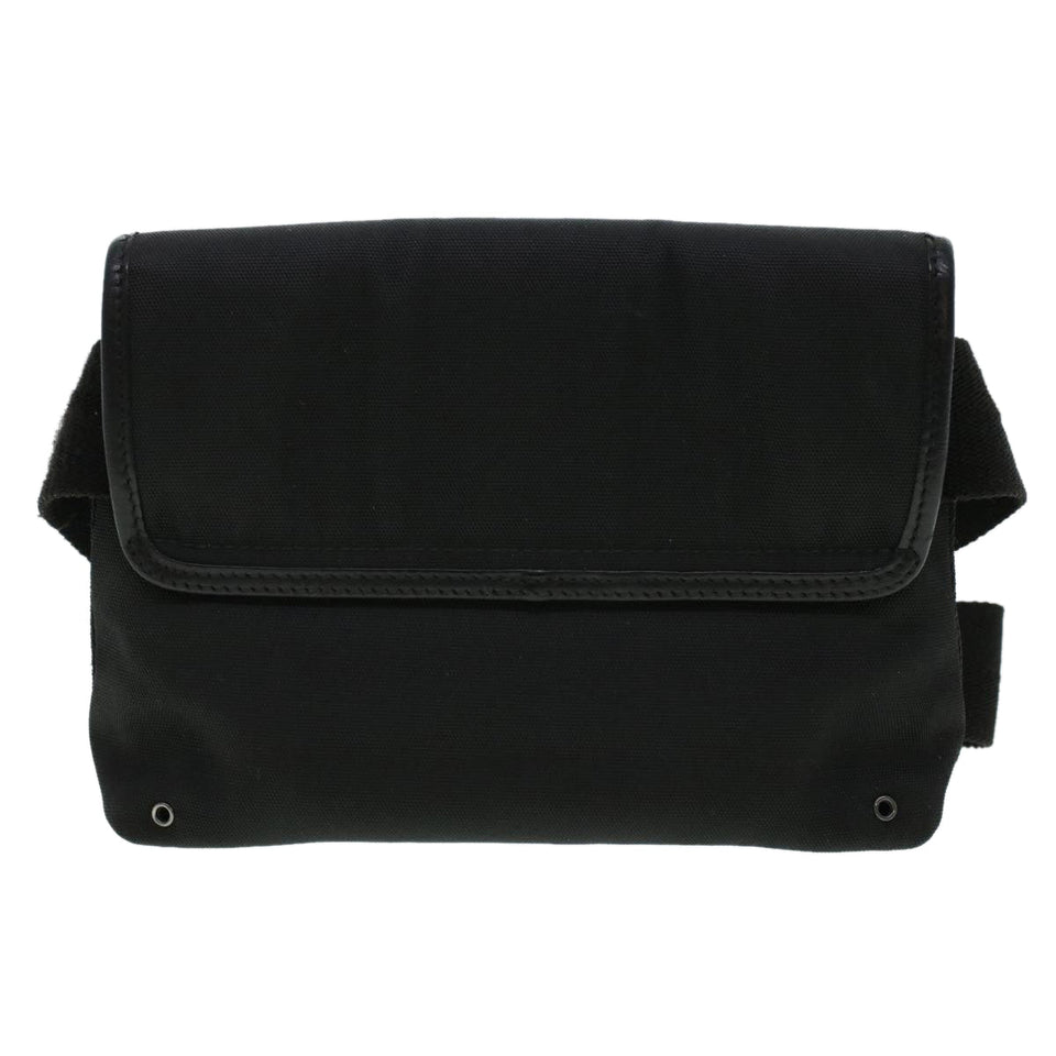 Gucci Waist Bag Canvas Black 92543 bs5795