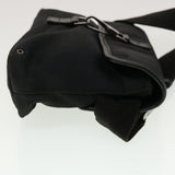 Gucci Waist Bag Canvas Black 92543 bs5795