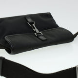 Gucci Waist Bag Canvas Black 92543 bs5795