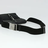 Gucci Waist Bag Canvas Black 92543 bs5795