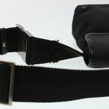 Gucci Waist Bag Canvas Black 92543 bs5795