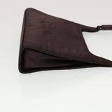 Gucci Bamboo Shoulder Bag Satin Purple 000.0822 bs5803