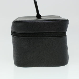 Gucci Vanity Cosmetic Pouch Leather Black 039.1705.0710 bs5804