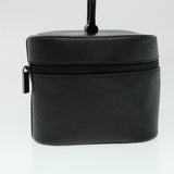 Gucci Vanity Cosmetic Pouch Leather Black 039.1705.0710 bs5804